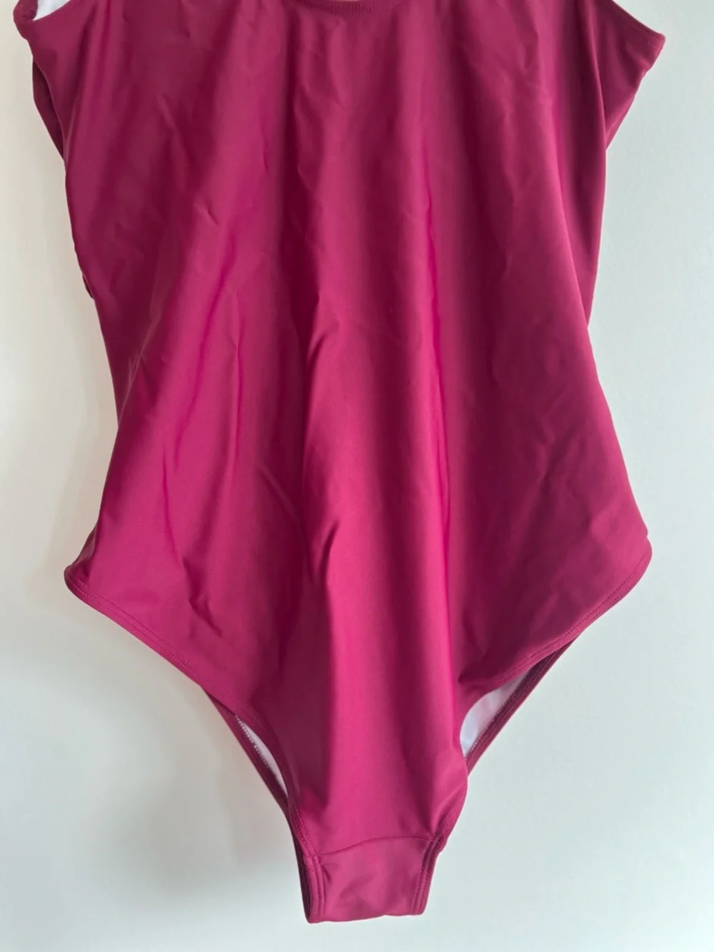 Summersunshine Women’s Maternity Twist-Front One-Piece Swimsuit in Red Wine | L - Picture 11 of 16